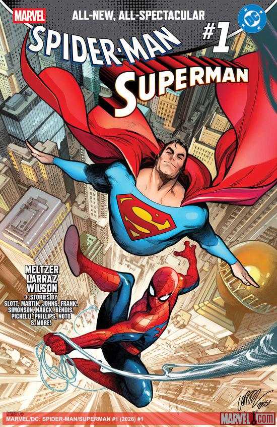 Cover of Marvel/Dc: Spider-Man/Superman #1, published by Marvel