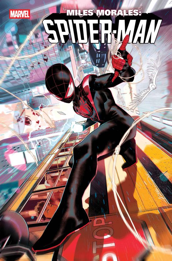 Cover of Miles Morales: Spider-Man #1, published by Marvel