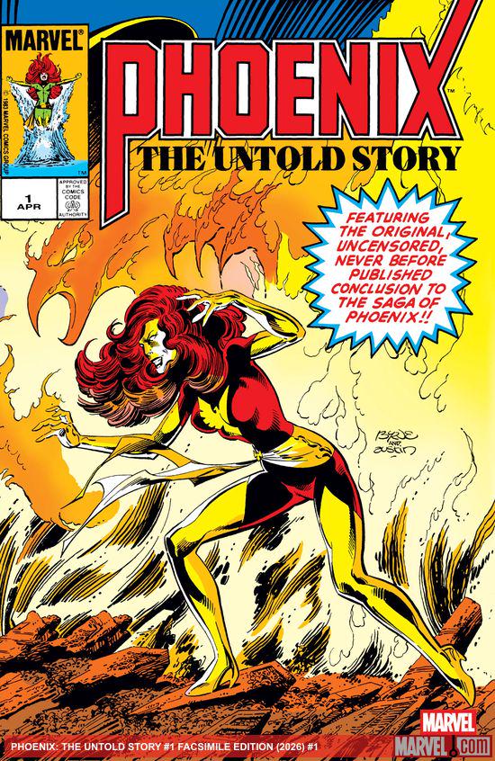Cover of Phoenix: The Untold Story #1 Facsimile Edition #1, published by Marvel