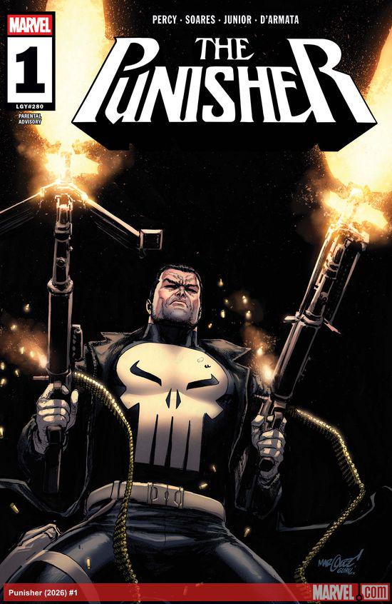 Cover of Punisher #1, published by Marvel