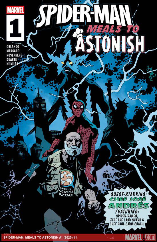Cover of SPIDER-MAN: MEALS TO ASTONISH #1, published by Marvel