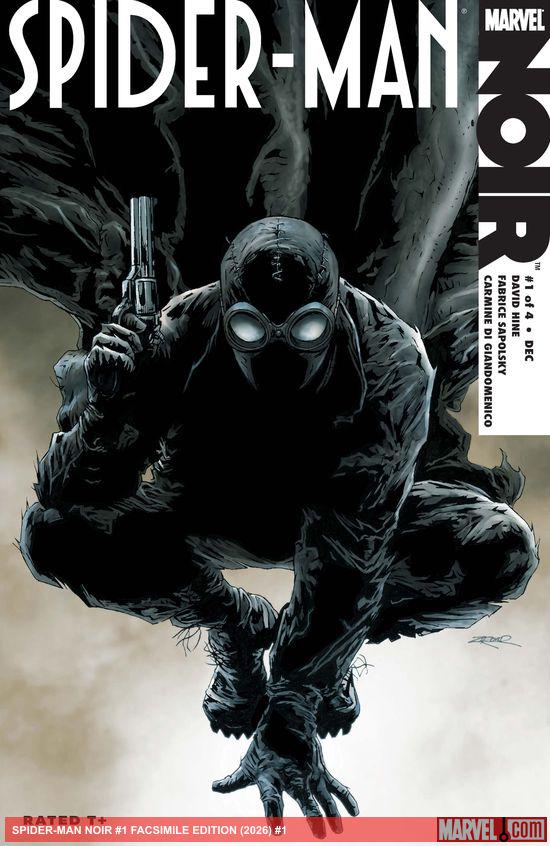 Cover of Spider-Man Noir #1 Facsimile Edition #1, published by Marvel