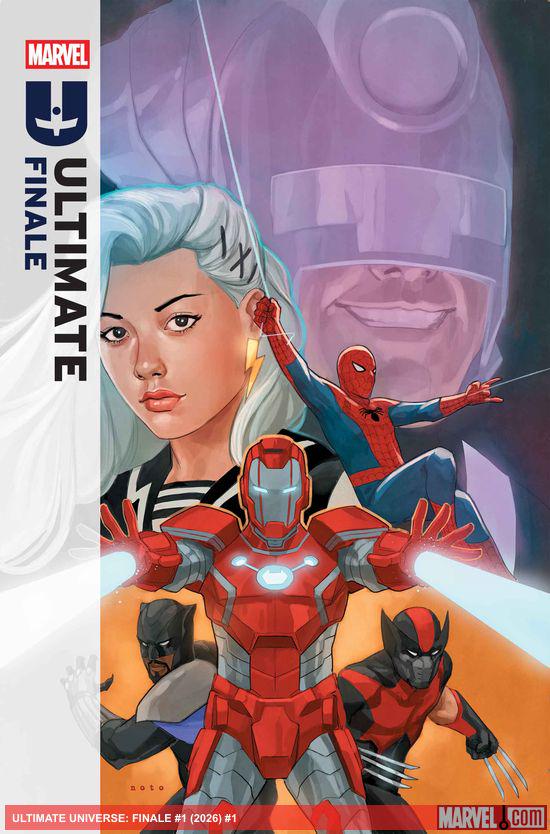 Cover of Ultimate Universe: Finale #1, published by Marvel