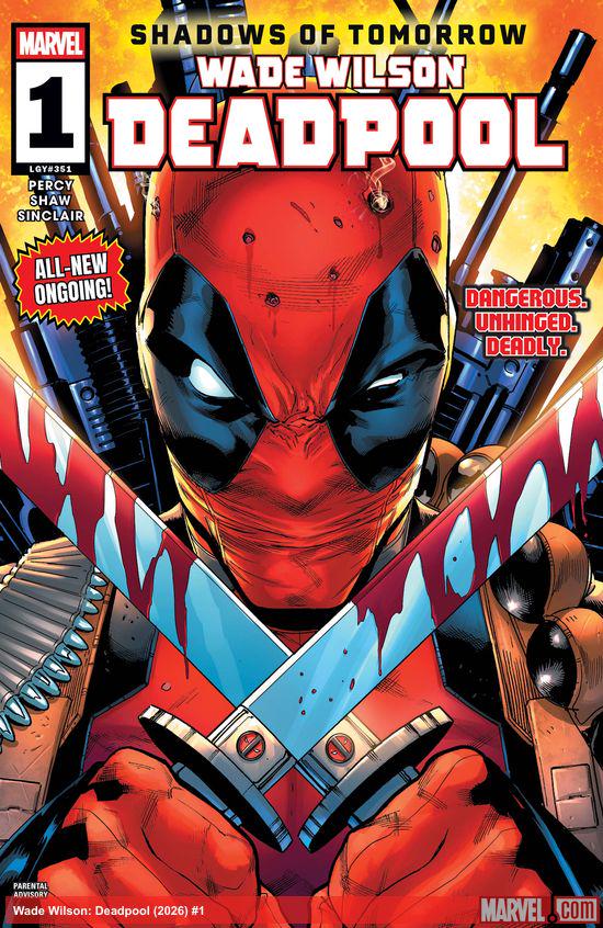 Cover of Wade Wilson: Deadpool #1, published by Marvel