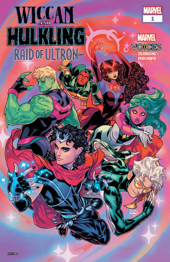 Cover of Wiccan & Hulkling: Raid Of Ultron #1, published by Marvel