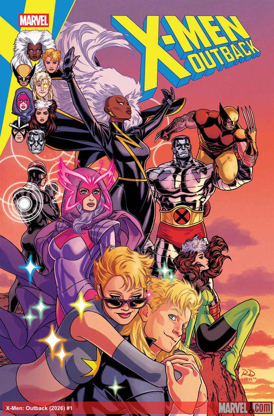 Cover of X-Men: Outback #1, published by Marvel