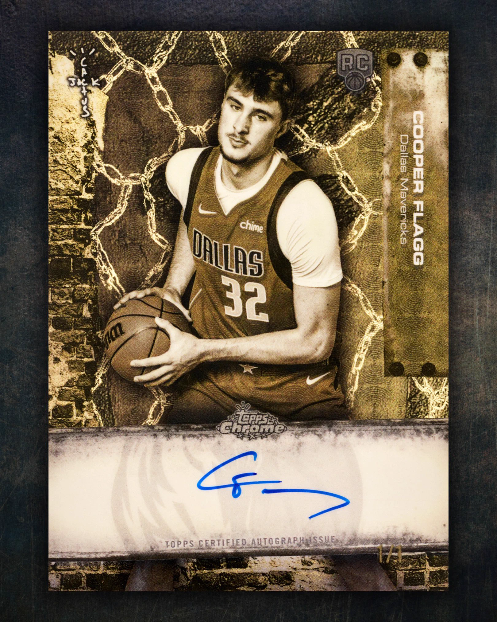 2025 Topps Chrome Cactus Jack Basketball image posted by Topps