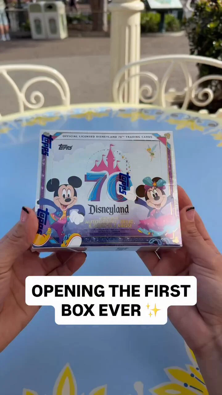 2025 Topps Disneyland 70th Anniversary image posted by Topps