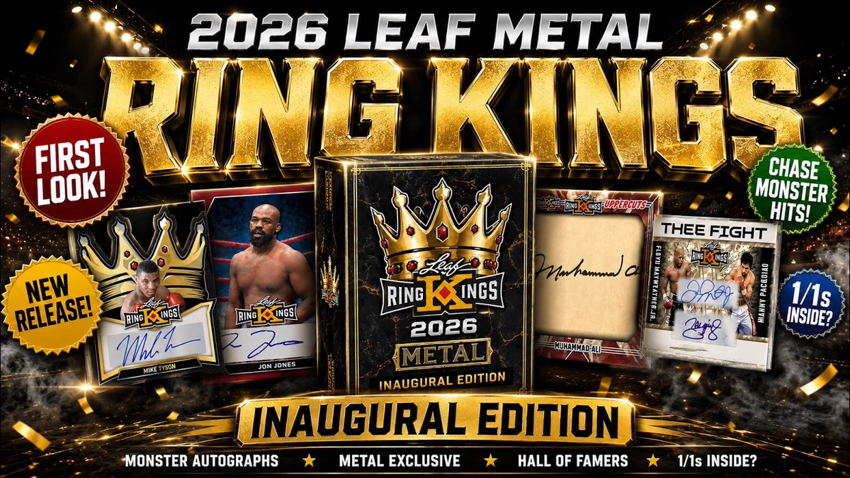 2026 Leaf Metal Ring Kings image posted by Leaf Trading Cards