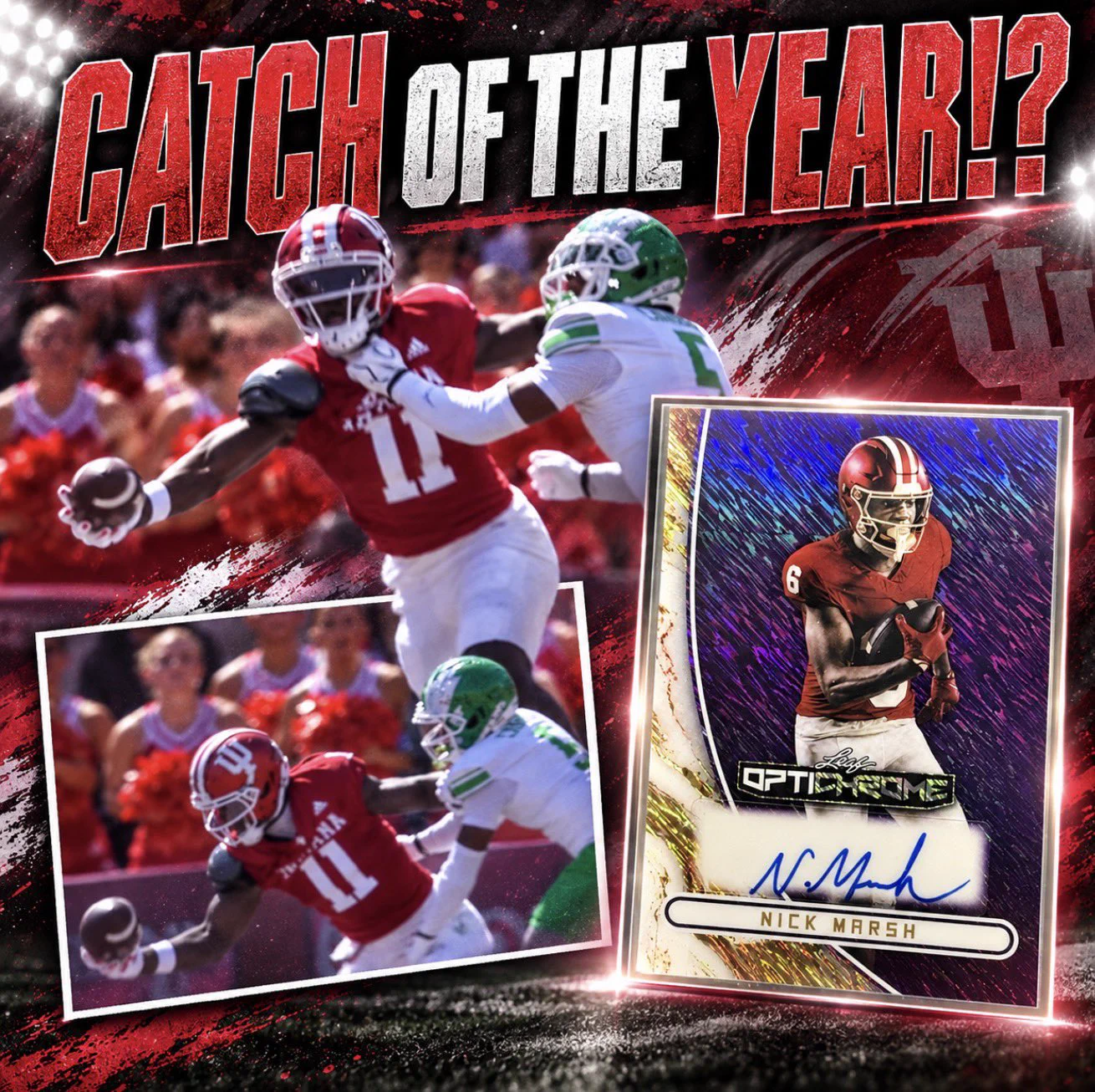 2026 Leaf Optichrome Football image posted by Leaf Trading Cards