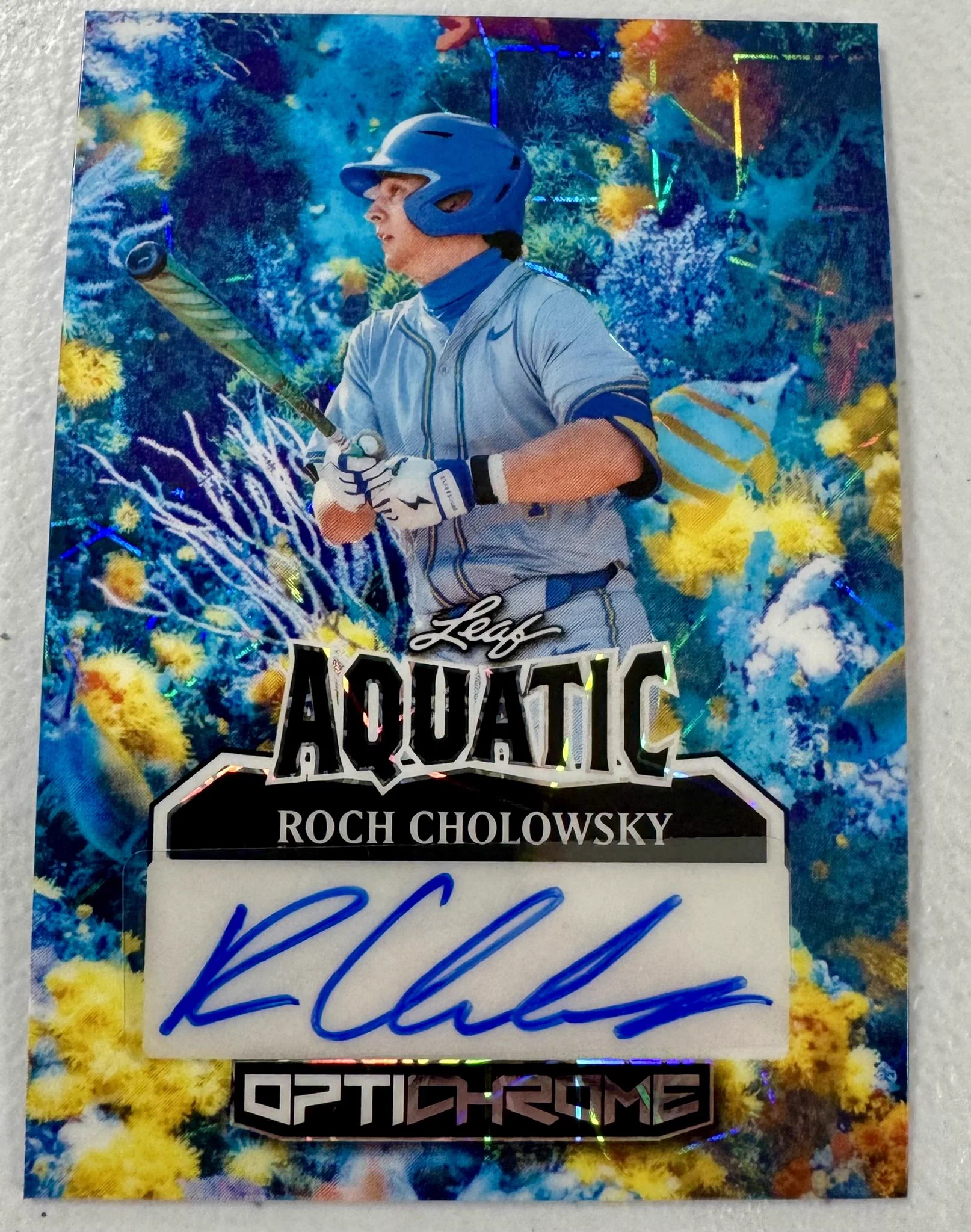 2026 Leaf Optichrome Football image posted by Leaf Trading Cards