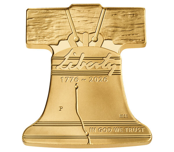 Freedom Ringing – Liberty Bell One-Half Ounce Gold Coin, struck at the Philadelphia Mint, United States Mint product photograph