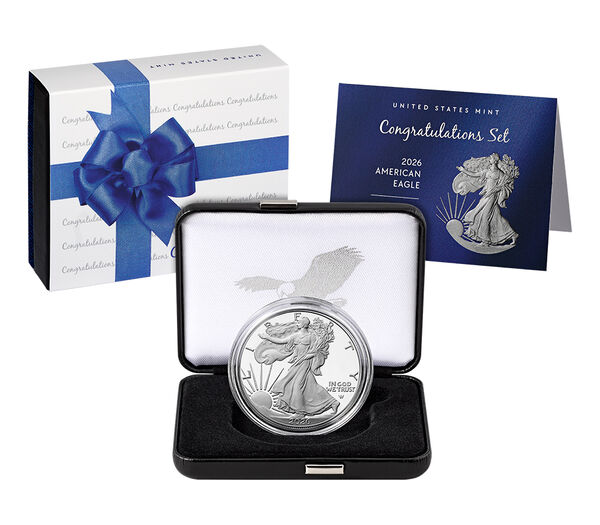 Congratulations Set 2026, struck at the Philadelphia Mint, United States Mint product photograph