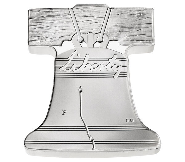 Freedom Ringing – Liberty Bell One-Half Ounce Silver Medal, struck at the Philadelphia Mint, United States Mint product photograph