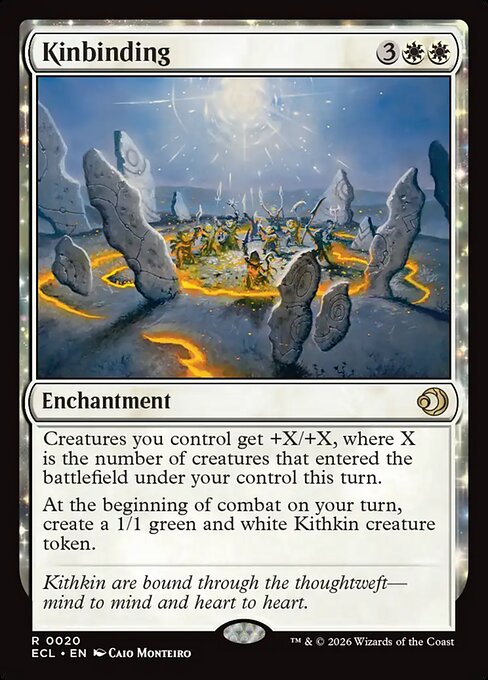Kinbinding, a Rare card from Magic: The Gathering: Lorwyn Eclipsed