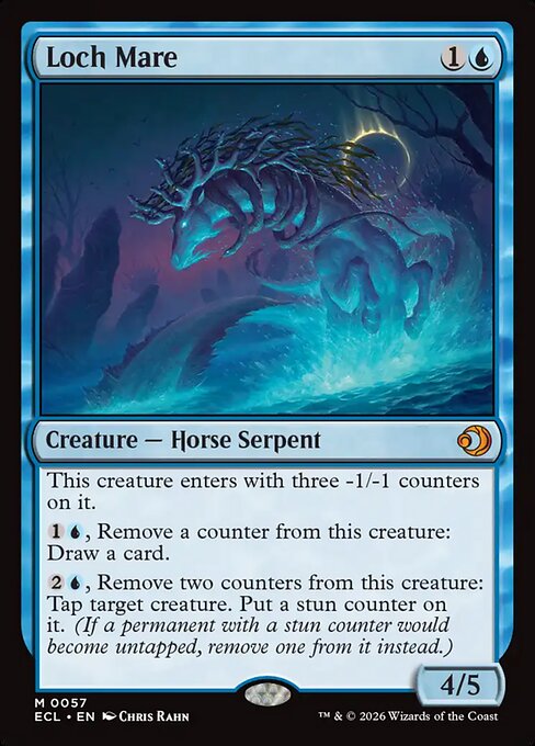 Loch Mare, a Mythic card from Magic: The Gathering: Lorwyn Eclipsed