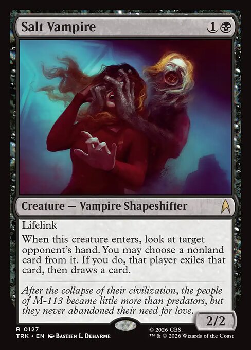 Salt Vampire, a Rare card from Magic: The Gathering: Star Trek